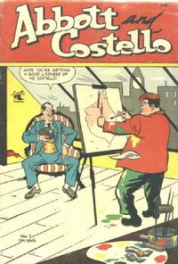 Cover for Abbott and Costello Comics (St. John, 1948 series) #21