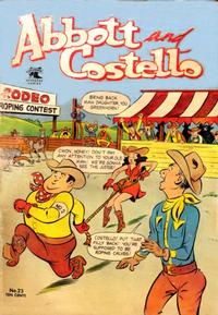 Cover Thumbnail for Abbott and Costello Comics (St. John, 1948 series) #23