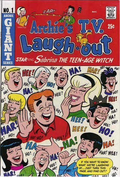 Cover for Archie's TV Laugh-Out (Archie, 1969 series) #1