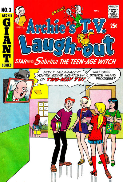 Cover for Archie's TV Laugh-Out (Archie, 1969 series) #3