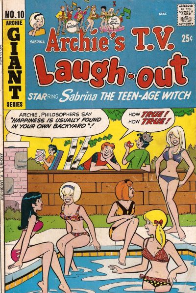 Cover for Archie's TV Laugh-Out (Archie, 1969 series) #10