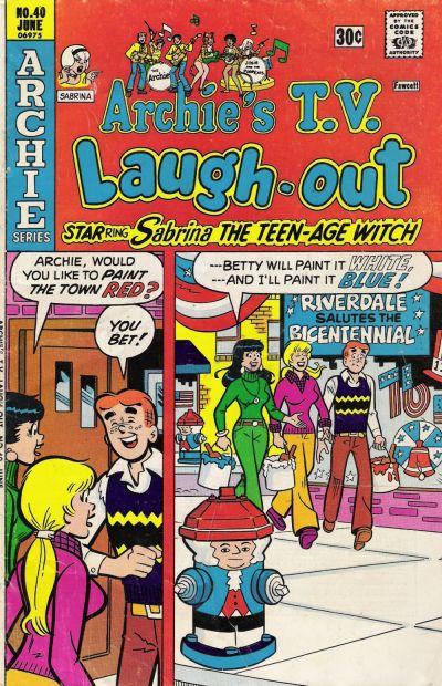 Cover for Archie's TV Laugh-Out (Archie, 1969 series) #40