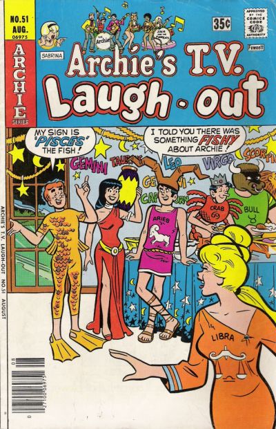 Cover for Archie's TV Laugh-Out (Archie, 1969 series) #51