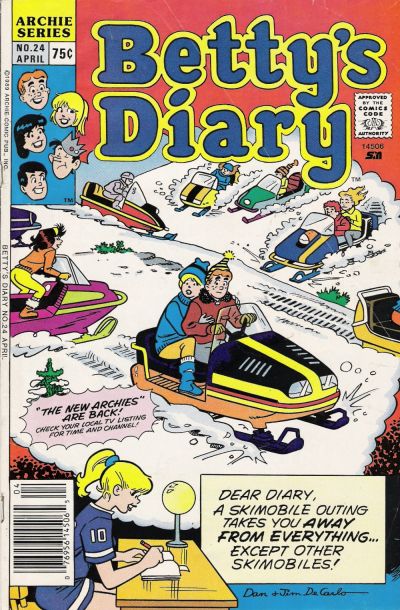 Cover for Betty's Diary (Archie, 1986 series) #24