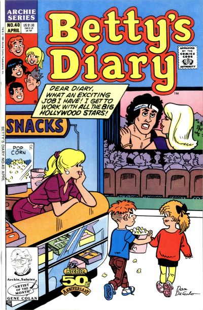 Cover for Betty's Diary (Archie, 1986 series) #40