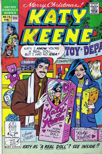 Cover for Katy Keene (Archie, 1984 series) #29 [Direct]