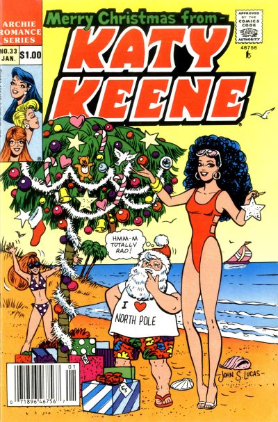 Cover for Katy Keene (Archie, 1984 series) #33 [Newsstand]