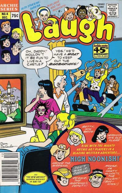 Cover for Laugh (Archie, 1987 series) #4