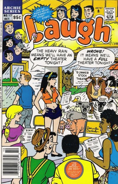 Cover for Laugh (Archie, 1987 series) #17 [Newsstand]