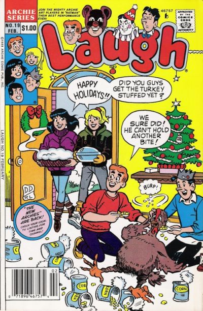 Cover for Laugh (Archie, 1987 series) #19 [Newsstand]