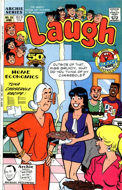 Cover for Laugh (Archie, 1987 series) #28 [Direct]