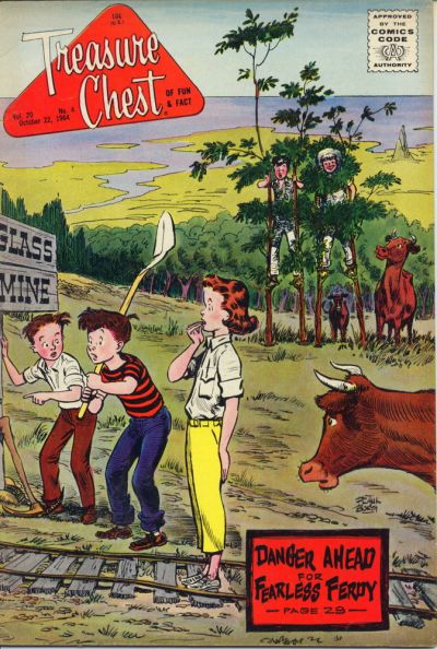 Cover for Treasure Chest of Fun and Fact (George A. Pflaum, 1946 series) #v20#4 [370]