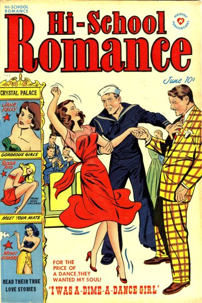Cover for Hi-School Romance (Harvey, 1949 series) #9