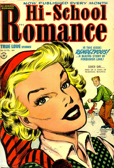 Cover for Hi-School Romance (Harvey, 1949 series) #25