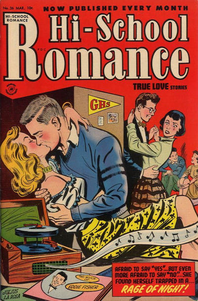 Cover for Hi-School Romance (Harvey, 1949 series) #26