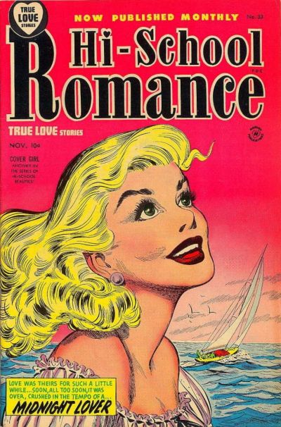 Cover for Hi-School Romance (Harvey, 1949 series) #33