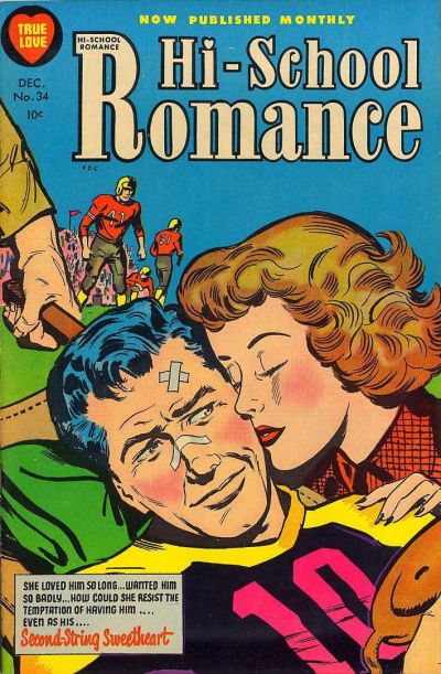 Cover for Hi-School Romance (Harvey, 1949 series) #34