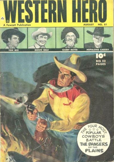 Cover for Western Hero (Fawcett, 1949 series) #81