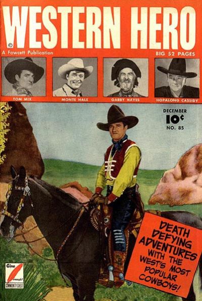 Cover for Western Hero (Fawcett, 1949 series) #85