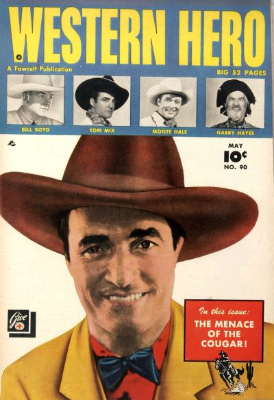 Cover for Western Hero (Fawcett, 1949 series) #90