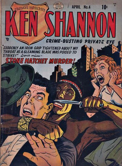 Cover for Ken Shannon (Quality Comics, 1951 series) #4