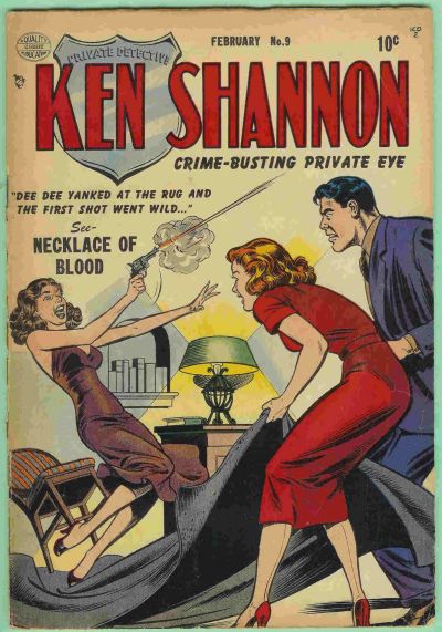 Cover for Ken Shannon (Quality Comics, 1951 series) #9