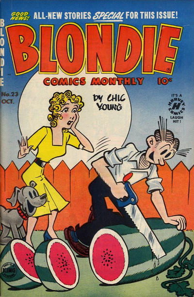 Cover for Blondie Comics Monthly (Harvey, 1950 series) #23