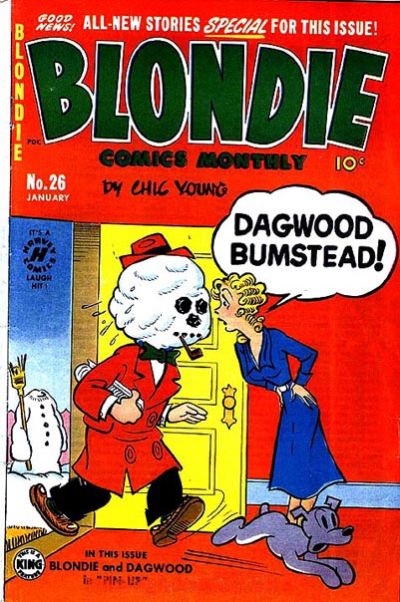 Cover for Blondie Comics Monthly (Harvey, 1950 series) #26