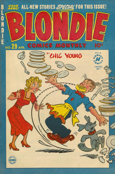 Cover for Blondie Comics Monthly (Harvey, 1950 series) #29