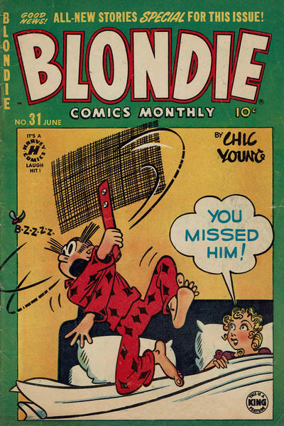 Cover for Blondie Comics Monthly (Harvey, 1950 series) #31