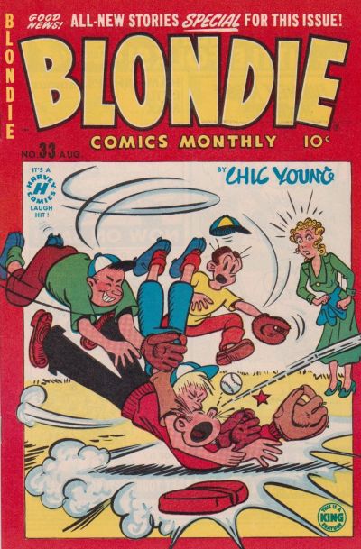 Cover for Blondie Comics Monthly (Harvey, 1950 series) #33