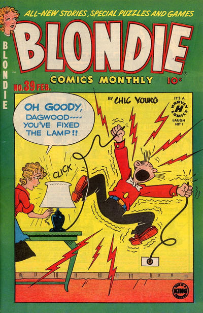 Cover for Blondie Comics Monthly (Harvey, 1950 series) #39