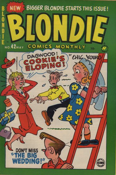 Cover for Blondie Comics Monthly (Harvey, 1950 series) #42