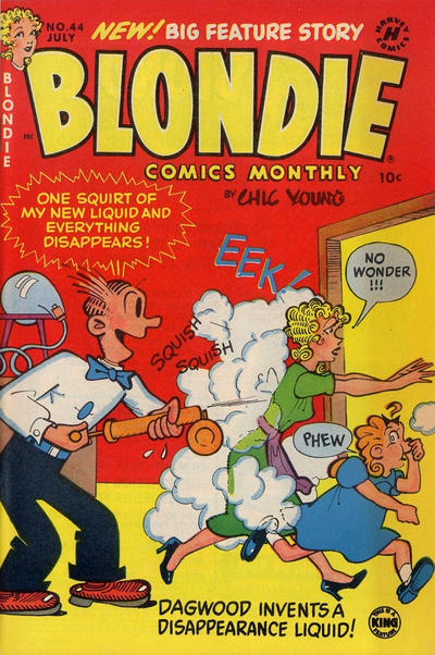 Cover for Blondie Comics Monthly (Harvey, 1950 series) #44
