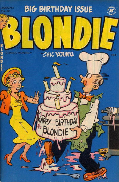 Cover for Blondie Comics Monthly (Harvey, 1950 series) #50