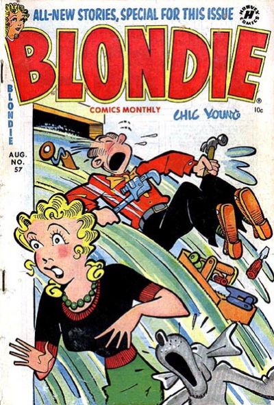 Cover for Blondie Comics Monthly (Harvey, 1950 series) #57