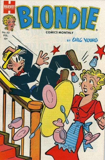 Cover for Blondie Comics Monthly (Harvey, 1950 series) #63