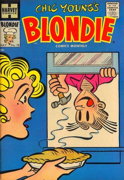 Cover for Blondie Comics Monthly (Harvey, 1950 series) #78