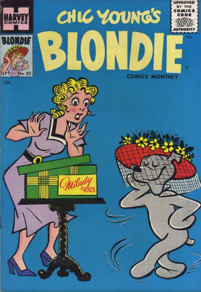 Cover for Blondie Comics Monthly (Harvey, 1950 series) #82