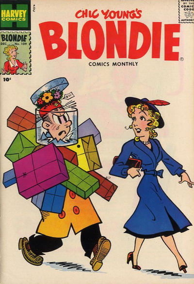 Cover for Blondie Comics Monthly (Harvey, 1950 series) #109
