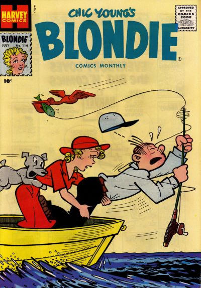 Cover for Blondie Comics Monthly (Harvey, 1950 series) #116