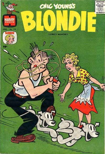 Cover for Blondie Comics Monthly (Harvey, 1950 series) #138