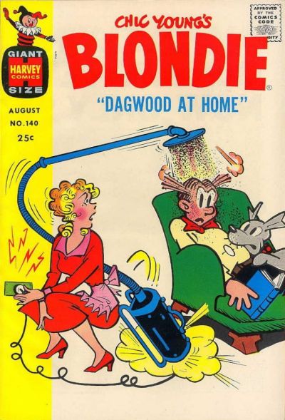 Cover for Blondie Comics Monthly (Harvey, 1950 series) #140