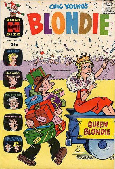 Cover for Blondie (Harvey, 1960 series) #157