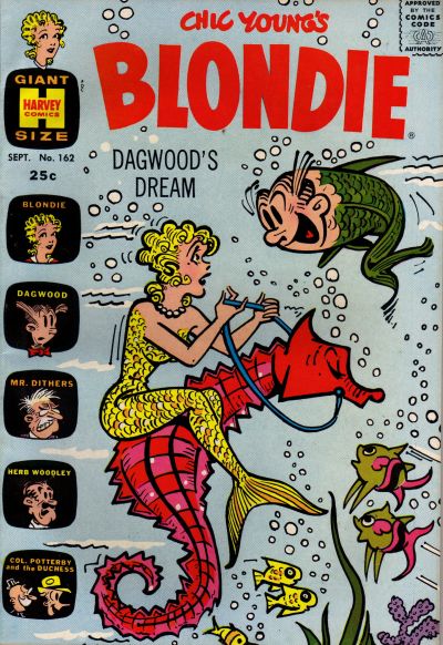 Cover for Blondie (Harvey, 1960 series) #162
