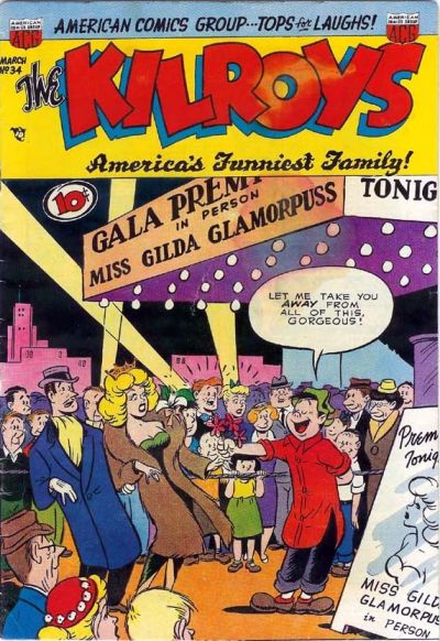 Cover for The Kilroys (American Comics Group, 1947 series) #34