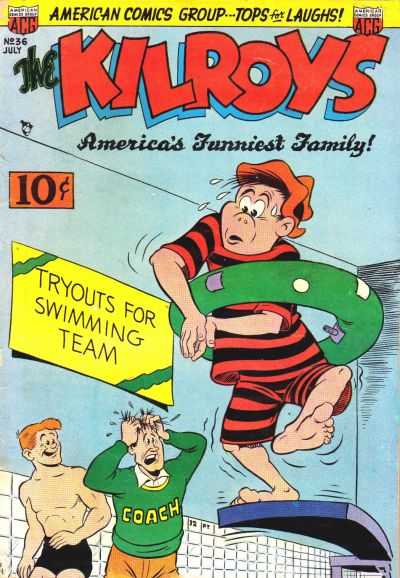 Cover for The Kilroys (American Comics Group, 1947 series) #36