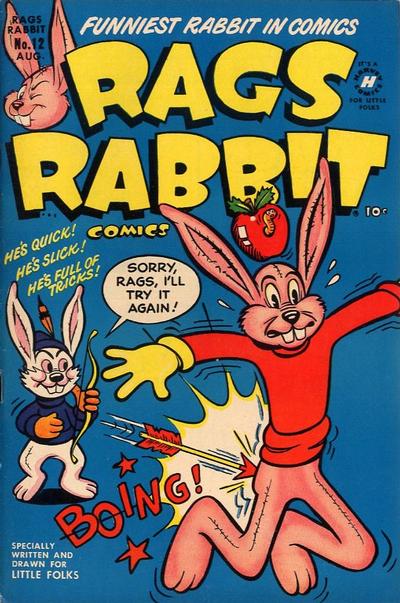 Cover for Rags Rabbit (Harvey, 1951 series) #12