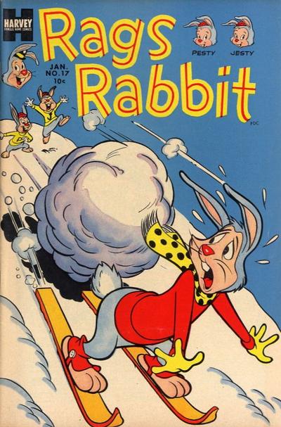 Cover for Rags Rabbit (Harvey, 1951 series) #17