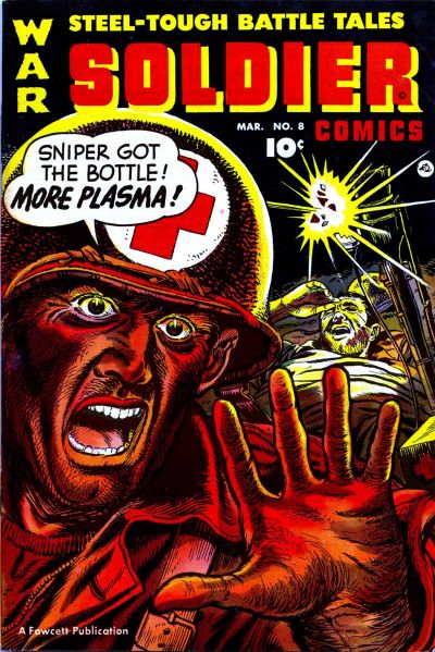 Cover for Soldier Comics (Fawcett, 1952 series) #8